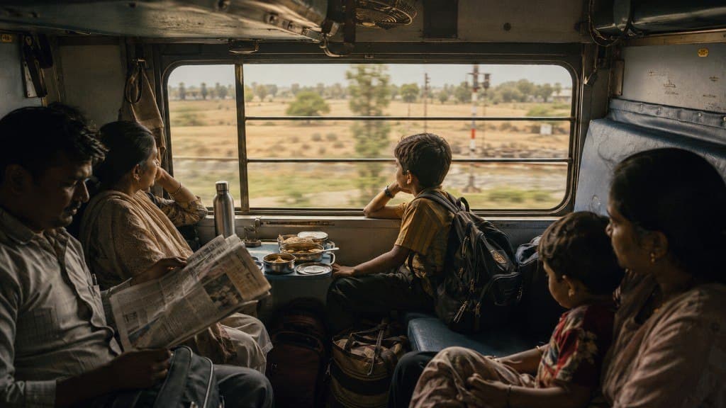 Train Journey to Your Grandparents' House